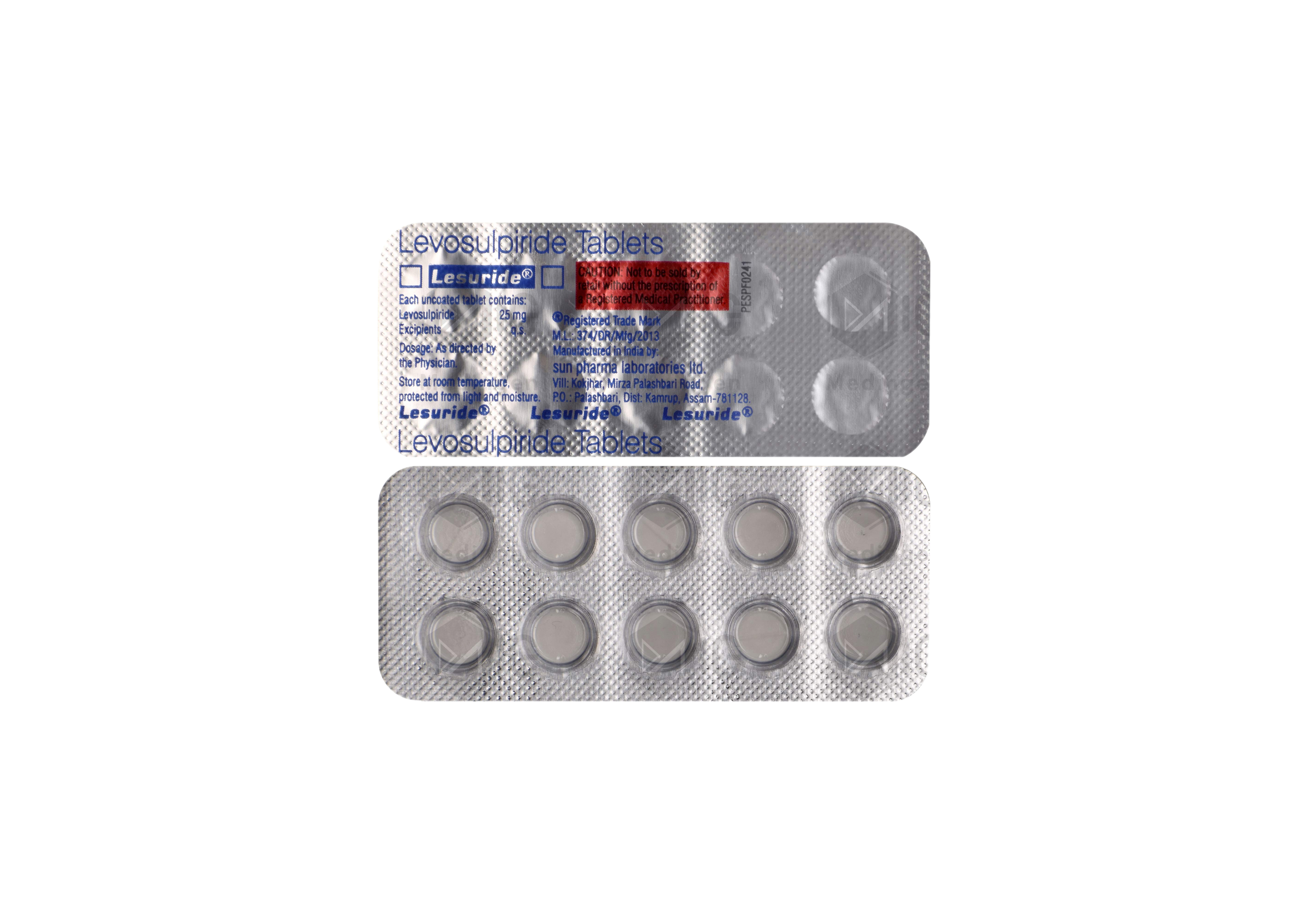 LESURIDE 25MG
